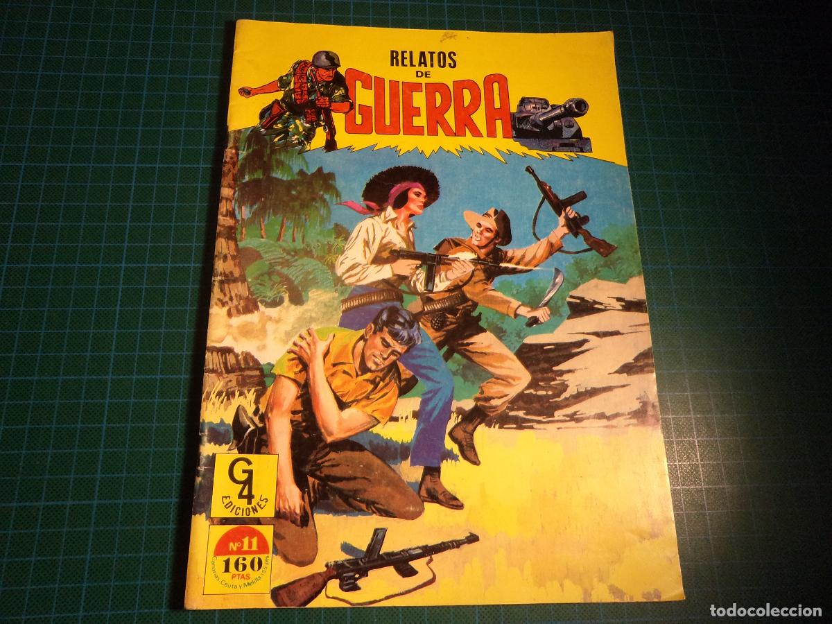 C&oacute;mics: Relatos de guerra. N&ordm; 11. G4 ediciones. (Ref. 13-B) - Foto 1