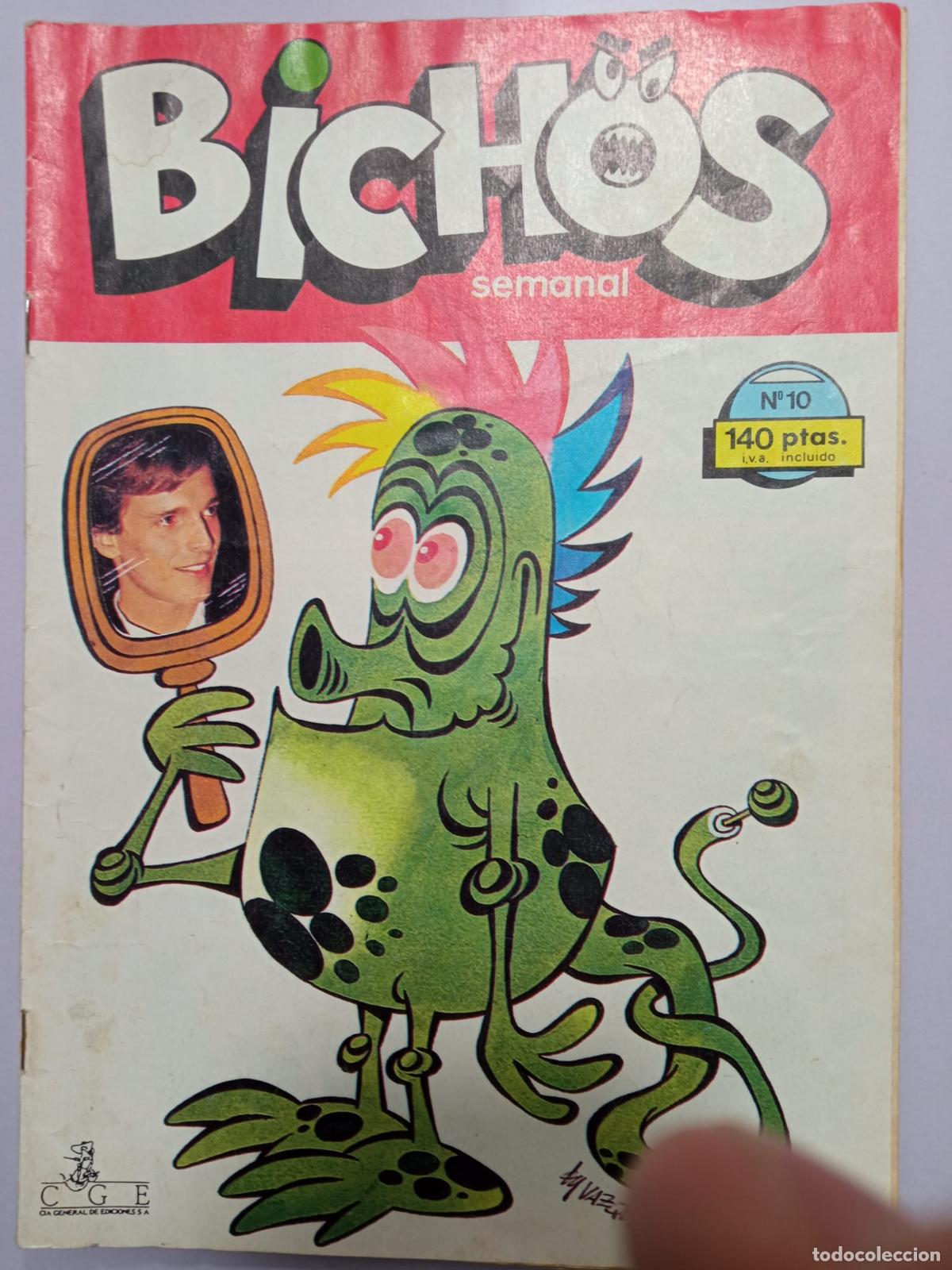 C&oacute;mics: BICHOS N&ordm; 10. EDITA INTERMAGEN. VAZQUEZ... - Foto 1