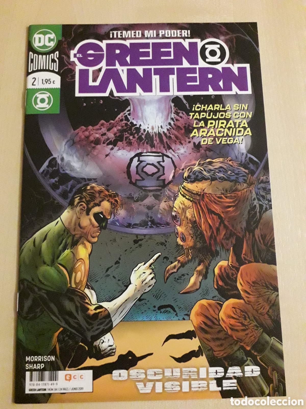 C&oacute;mics: GREEN LANTERN N&Uacute;MERO 2. MORRISON. EXCELENTE ESTADO - Foto 1