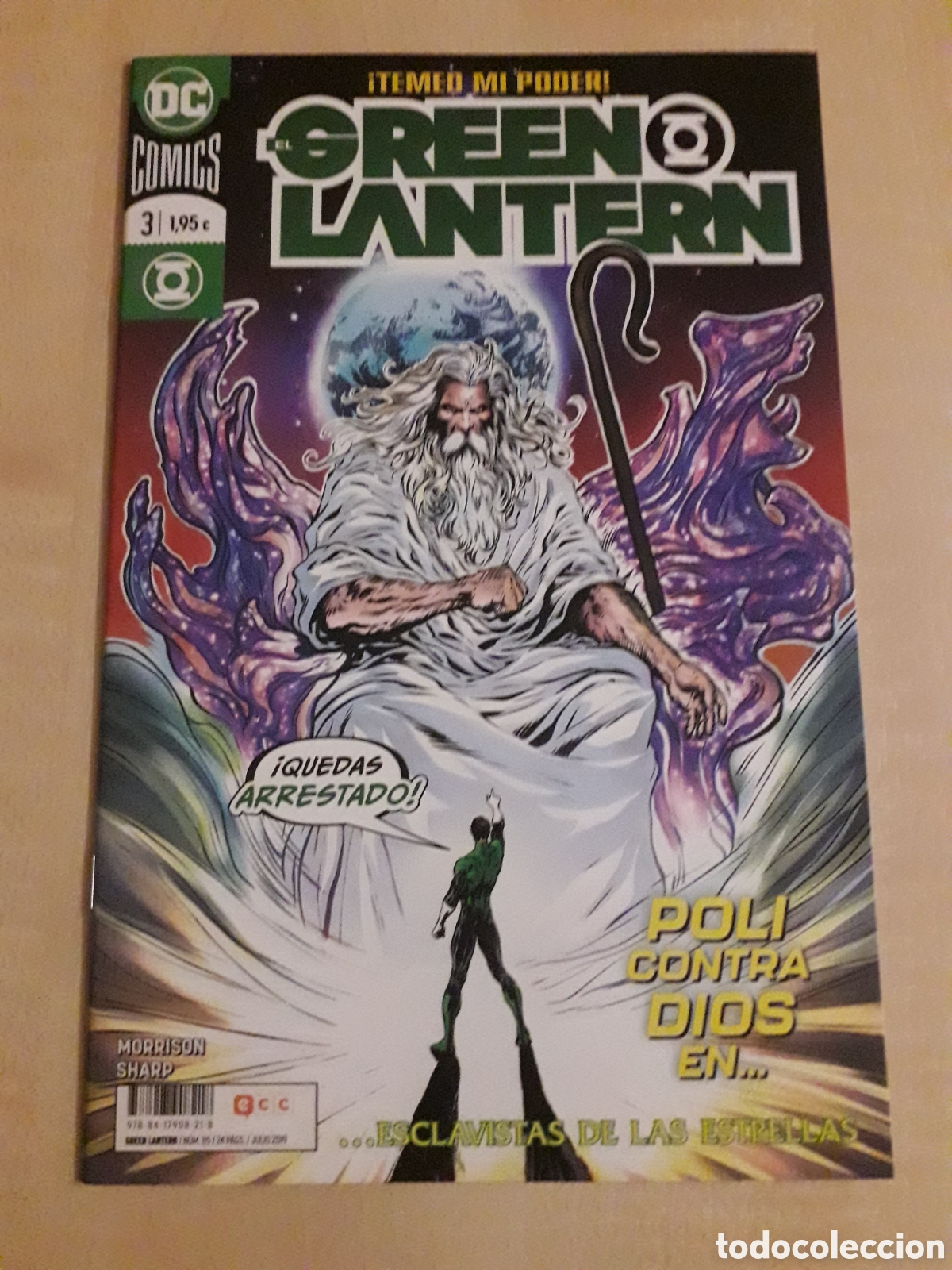 C&oacute;mics: GREEN LANTERN N&Uacute;MERO 3. MORRISON. EXCELENTE ESTADO - Foto 1