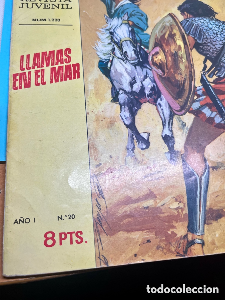 C&oacute;mics: JABATO COLOR N 20 a&ntilde;o 1 &ldquo; LLAMAS EN EL MAR&rdquo; - Foto 2