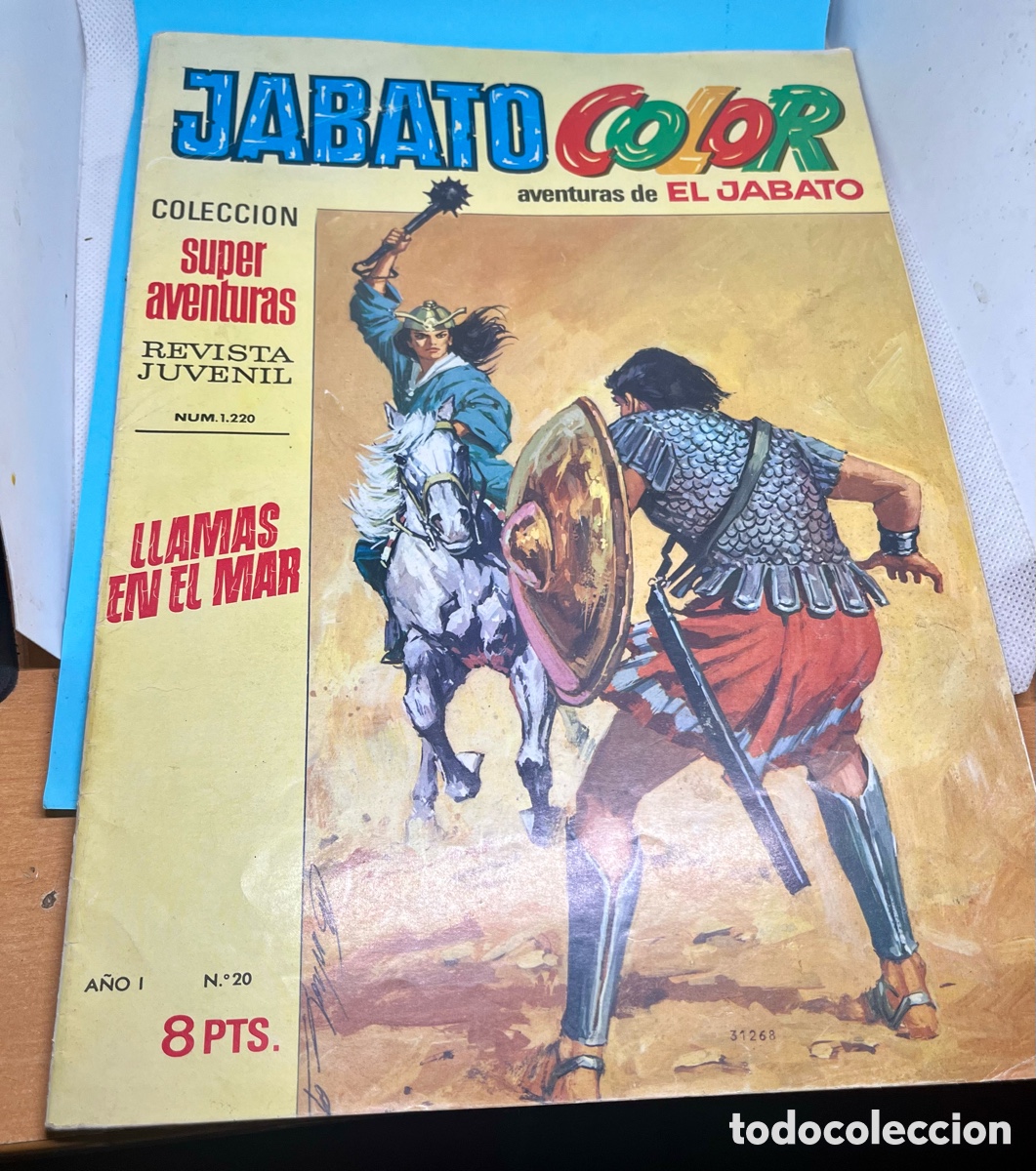 C&oacute;mics: JABATO COLOR N 20 a&ntilde;o 1 &ldquo; LLAMAS EN EL MAR&rdquo; - Foto 5