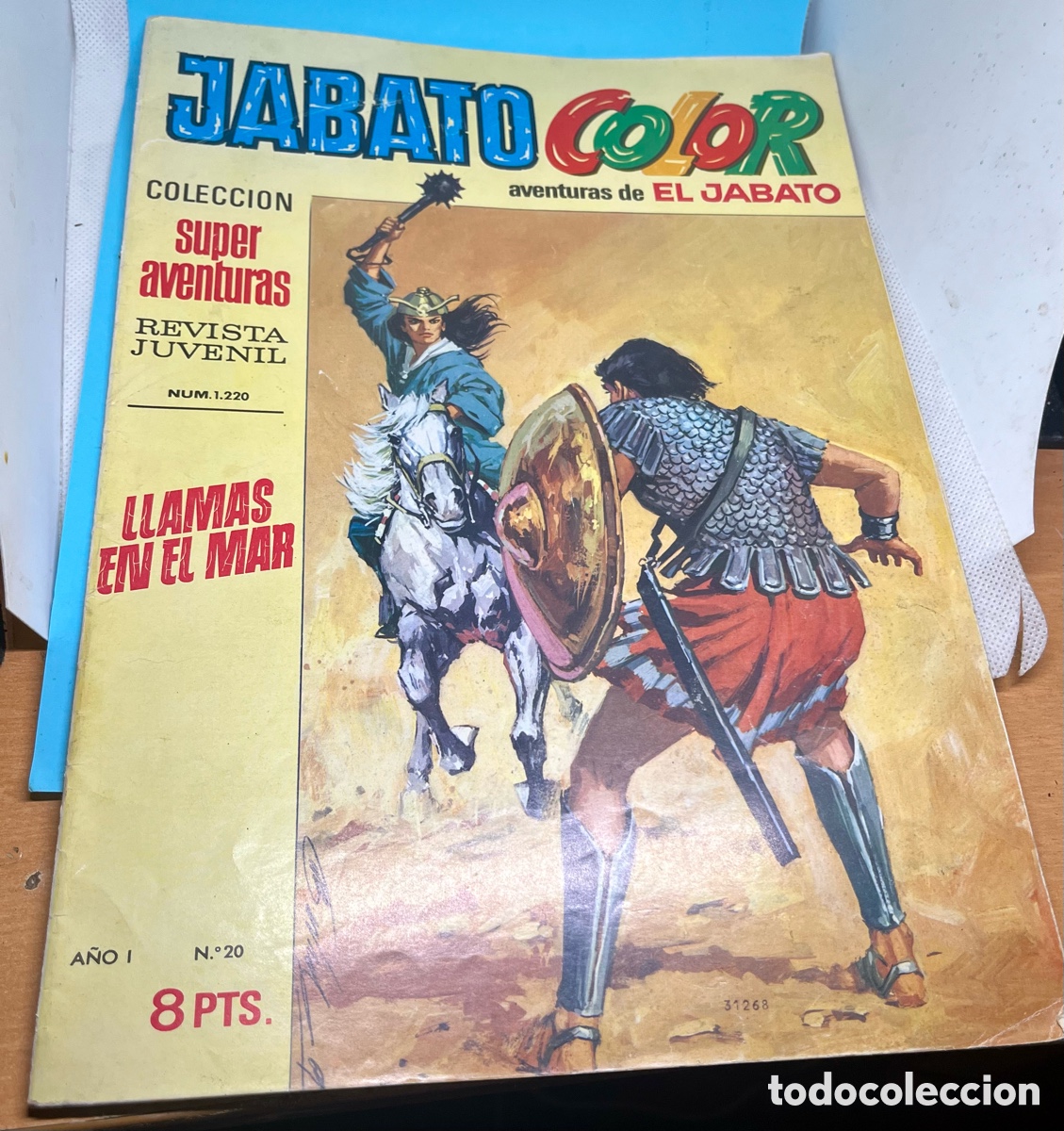 C&oacute;mics: JABATO COLOR N 20 a&ntilde;o 1 &ldquo; LLAMAS EN EL MAR&rdquo; - Foto 1
