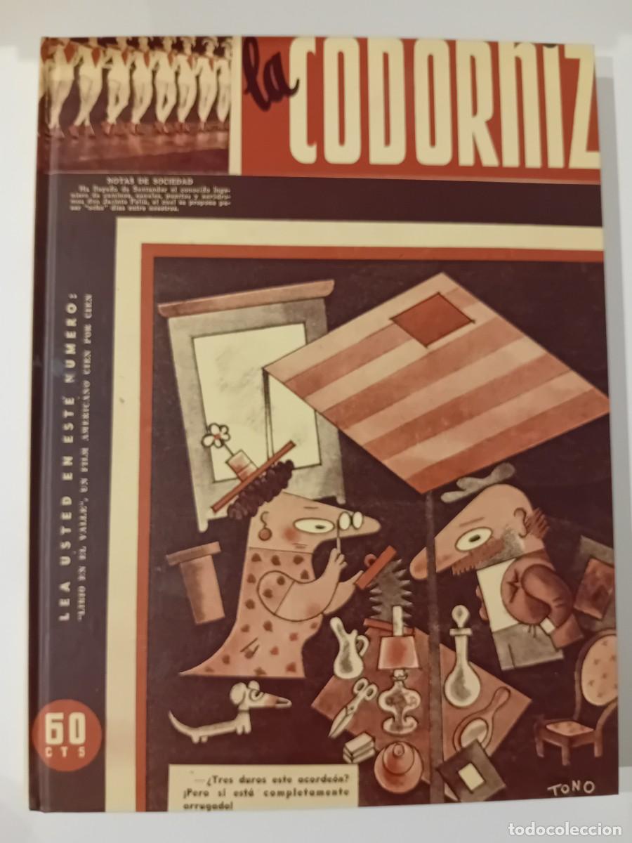 C&oacute;mics: LA CODORNIZ. OBRA COMPLETA TOMO 3. AGUALARGA EDITORES. 2004 - Foto 1