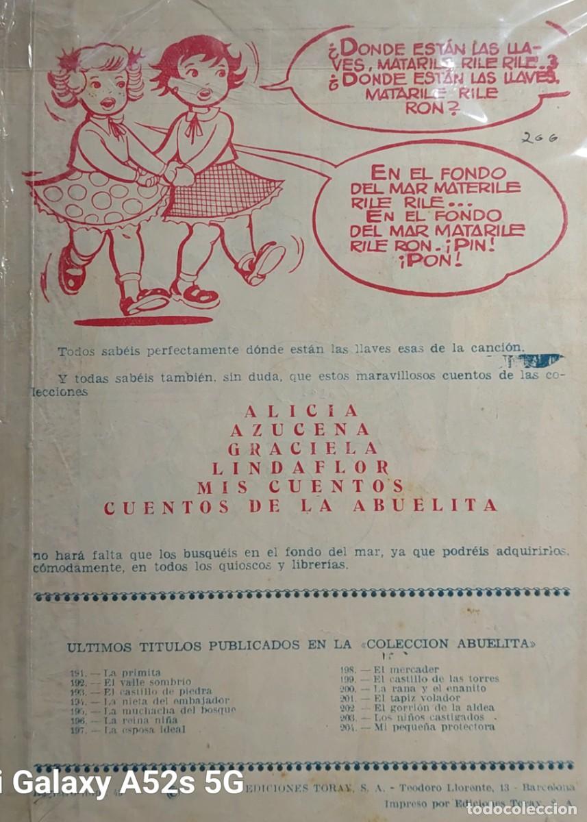 C&oacute;mics: ANTIGUO LOTE DE 4 COMICS (CUENTOS de la ABUELITA ) de E,TORAY 1956 - Foto 2