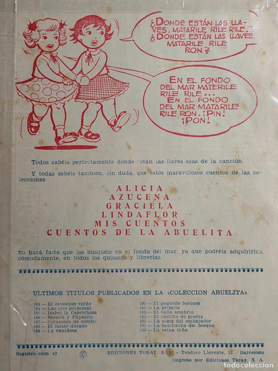 C&oacute;mics: ANTIGUO LOTE DE 4 COMICS (CUENTOS de la ABUELITA ) de E,TORAY 1956 - Foto 4