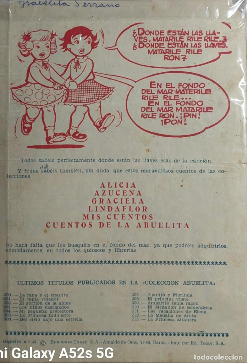 C&oacute;mics: ANTIGUO LOTE DE 4 COMICS (CUENTOS de la ABUELITA ) de E,TORAY 1956 - Foto 8