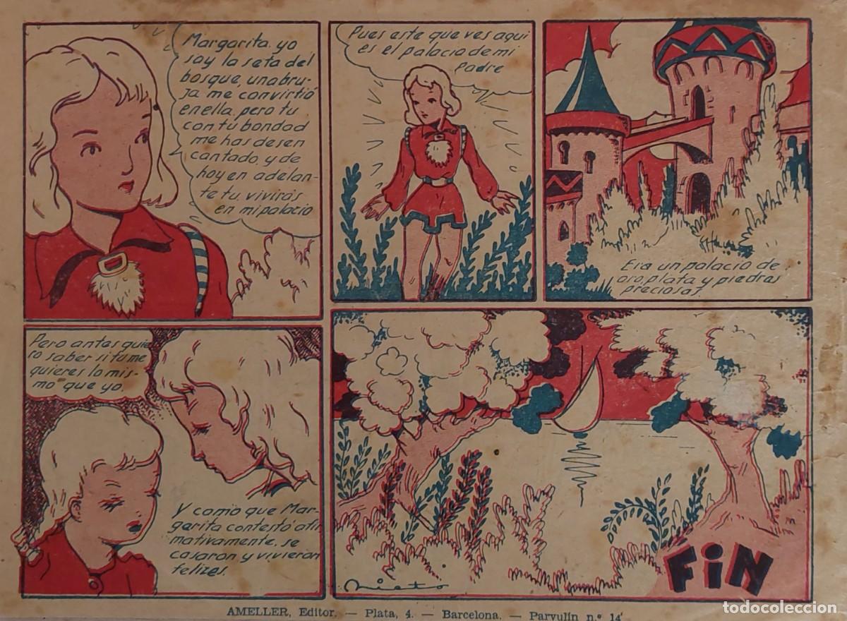 C&oacute;mics: ANTIGUO CUENTO DE HADAS ( MARGARITA del BOSQUE ) DEL 1948 - Foto 2
