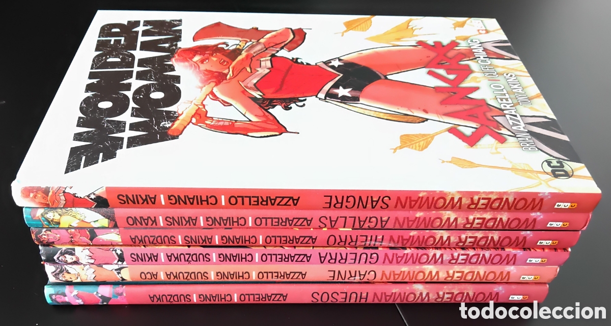 C&oacute;mics: WONDER WOMAN de Brian Azzarello (6 tomos completa) - Foto 3