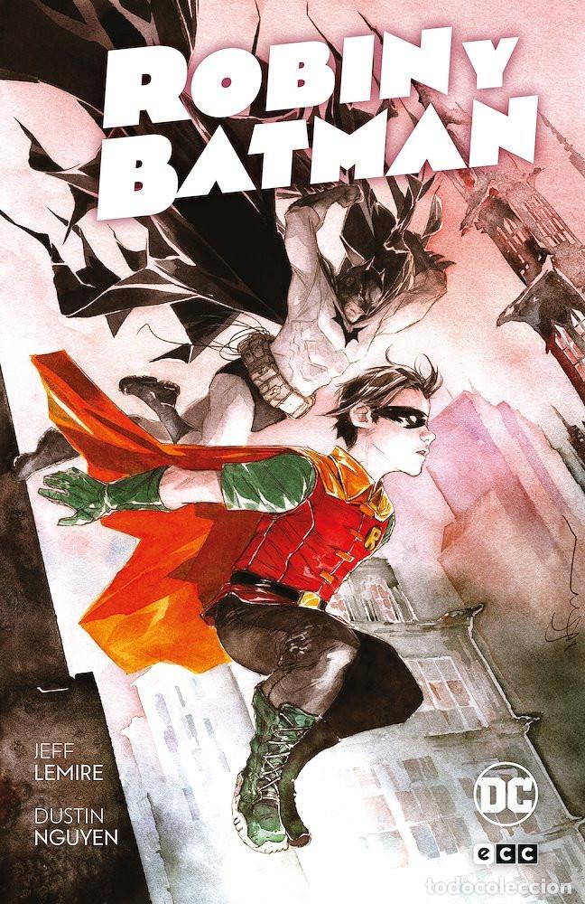 C&oacute;mics: ROBIN Y BATMAN DE JEFF LEMIRE Y DUSTIN NGUYEN (ECC) Integral, &iexcl;SUPER OFERTA! - Foto 1