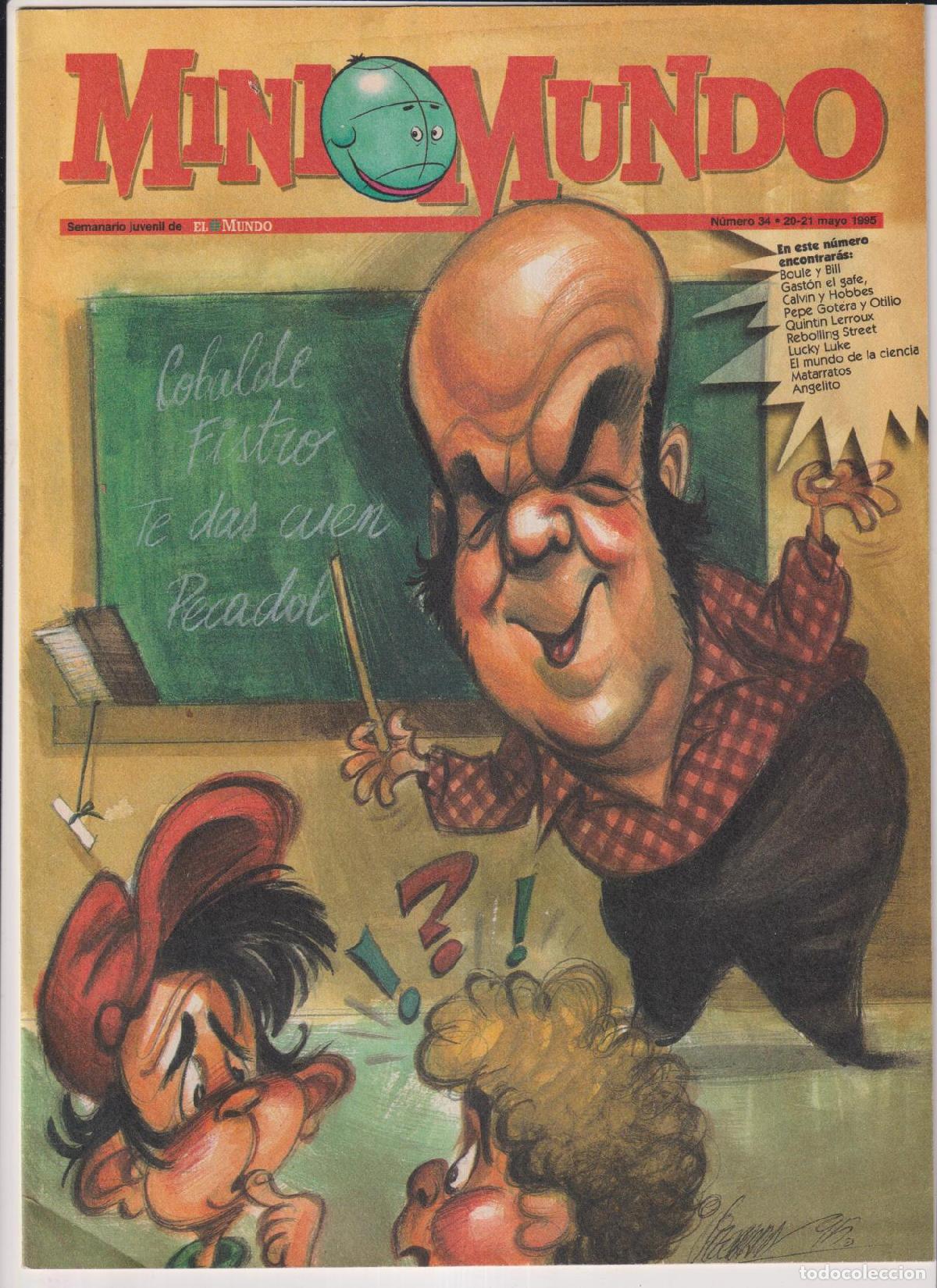 C&oacute;mics: mini Mundo. Suplemento juvenil del Mundo. Lote de 2 ejemplares: 33 y 34
