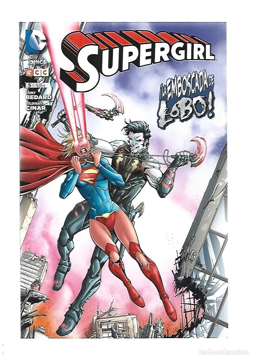 C&oacute;mics: Supergirl 5: la emboscada de Lobo, 2015, ECC, impecable - Foto 1
