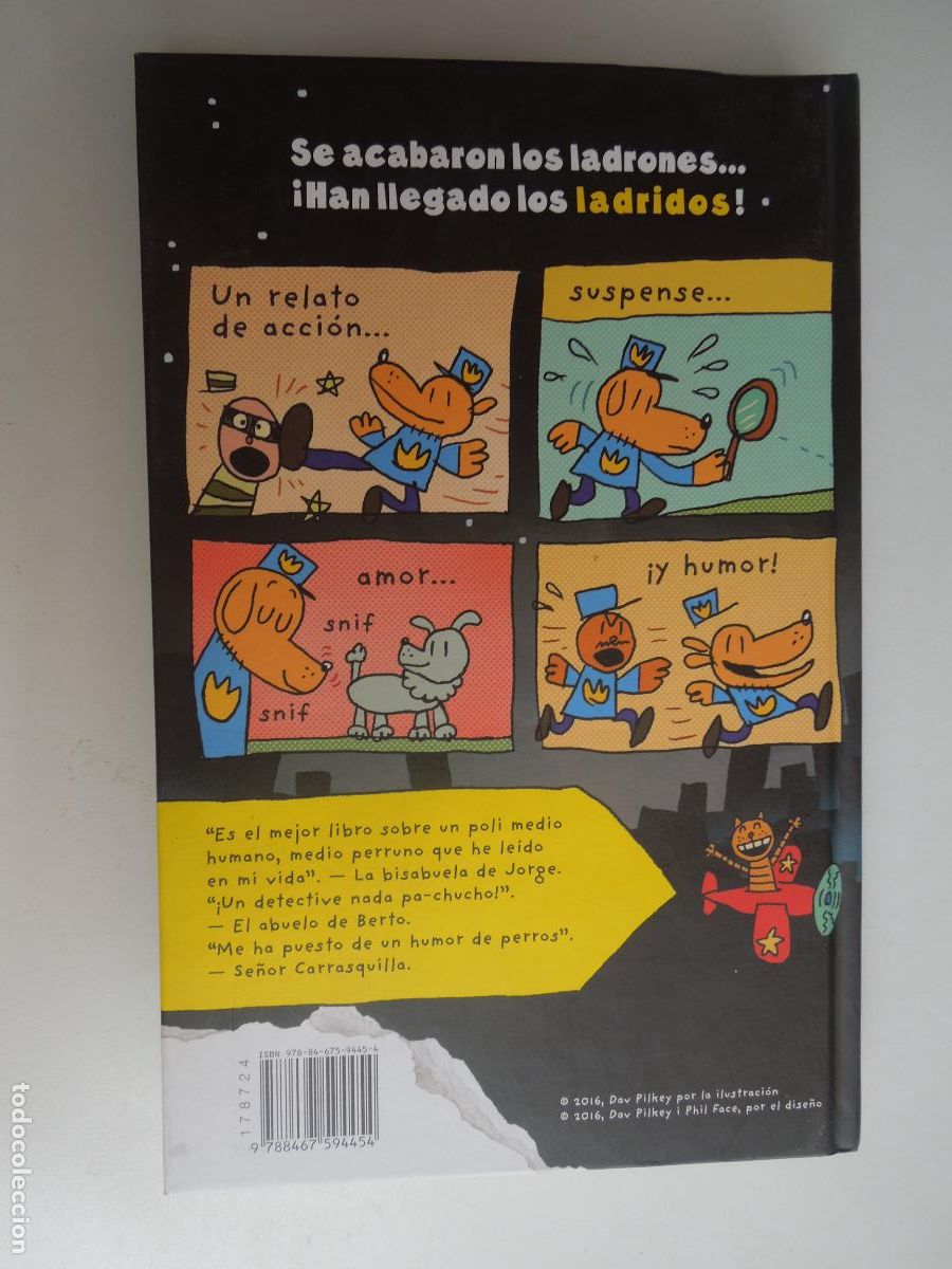 C&oacute;mics: POLIC&Aacute;N - DAV PILKEY - EDITORIAL SM 1&ordf; EDICI&Oacute;N 2017. - Foto 5