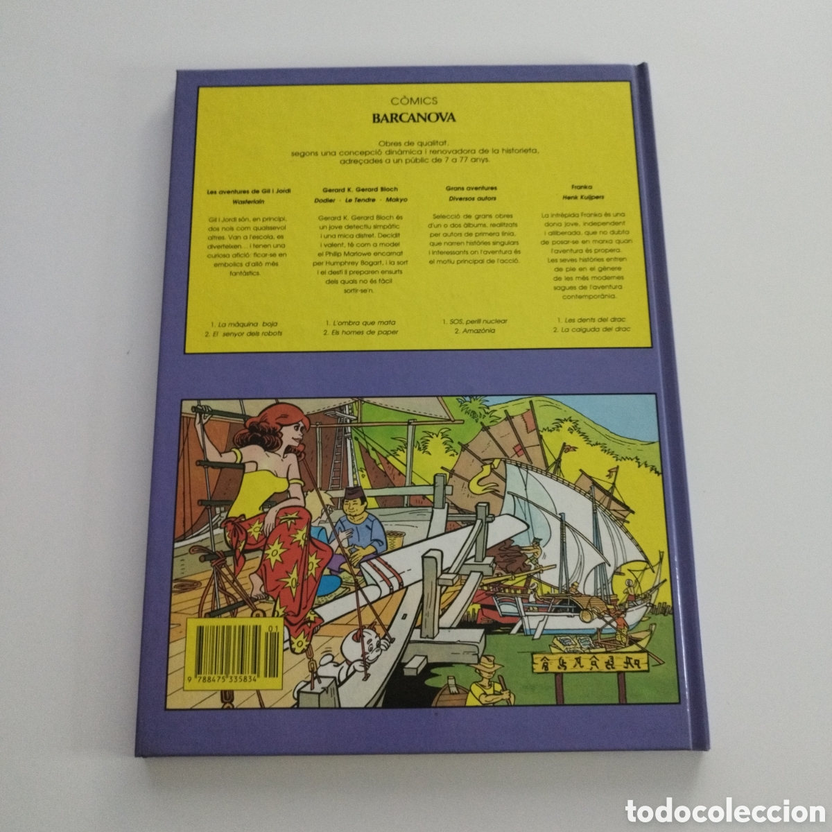 C&oacute;mics: FRANKA / # 1 / LES DENTS DEL DRAC / CATALAN / ED. BARCANOVA - Foto 3