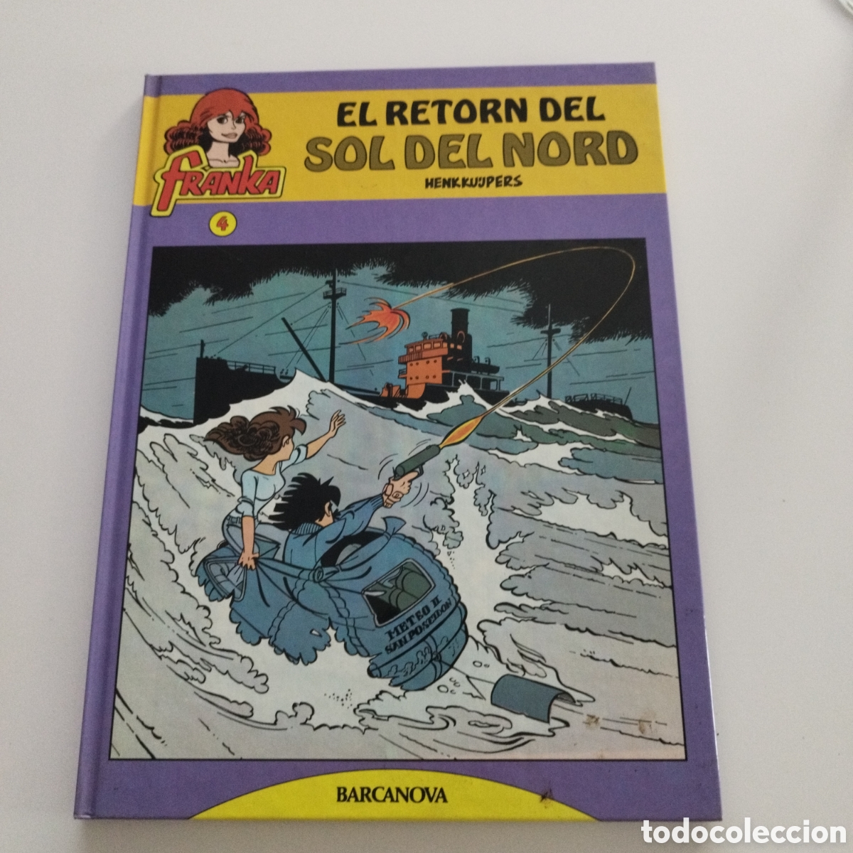 C&oacute;mics: FRANKA / # 4 / EL RETORN DEL SOL DEL NORD / CATALAN / ED. BARCANOBA