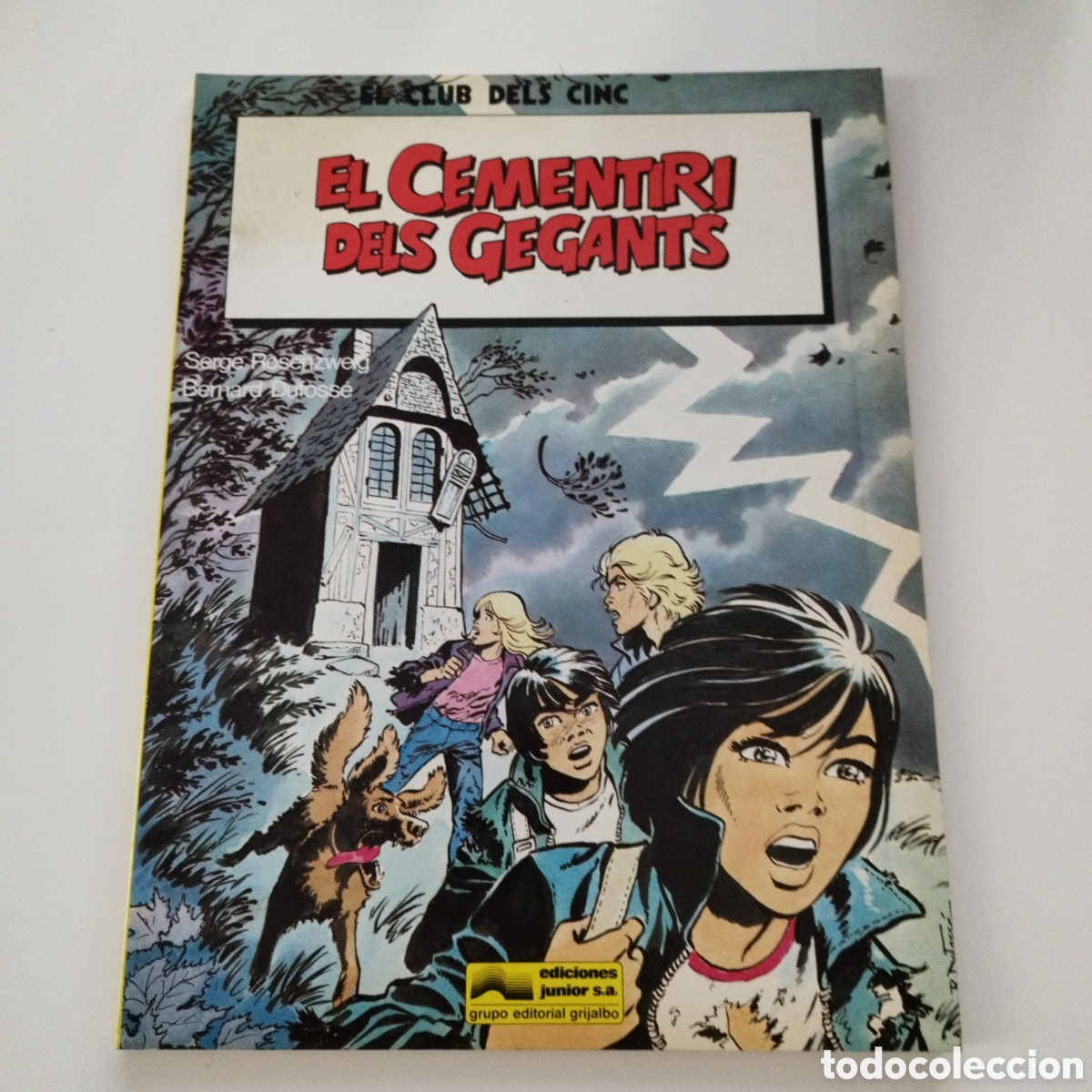 Fumetti: EL CLUB DELS CINC / # 4 / EL CEMENTIRI DELS GEGANTS / ED. JUNIOR GRIJALBO