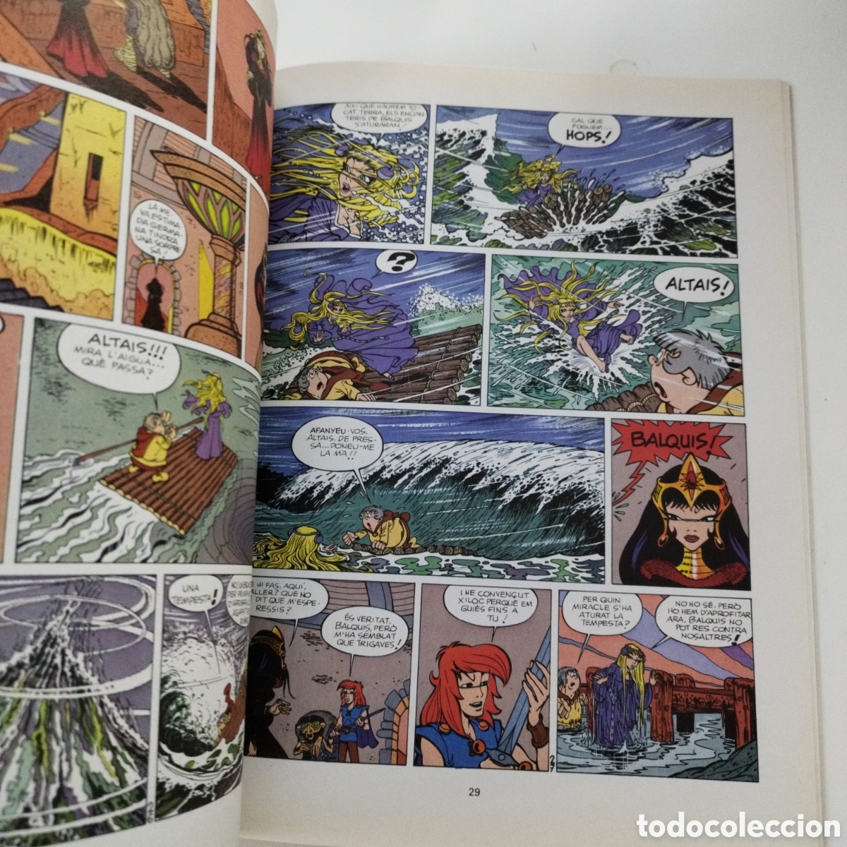 C&oacute;mics: PERCEVAN / # 1 / ELS TRES ESTELS DINGAAR / CATALAN / ED. JUNIOR GRIJALBO / - Foto 2