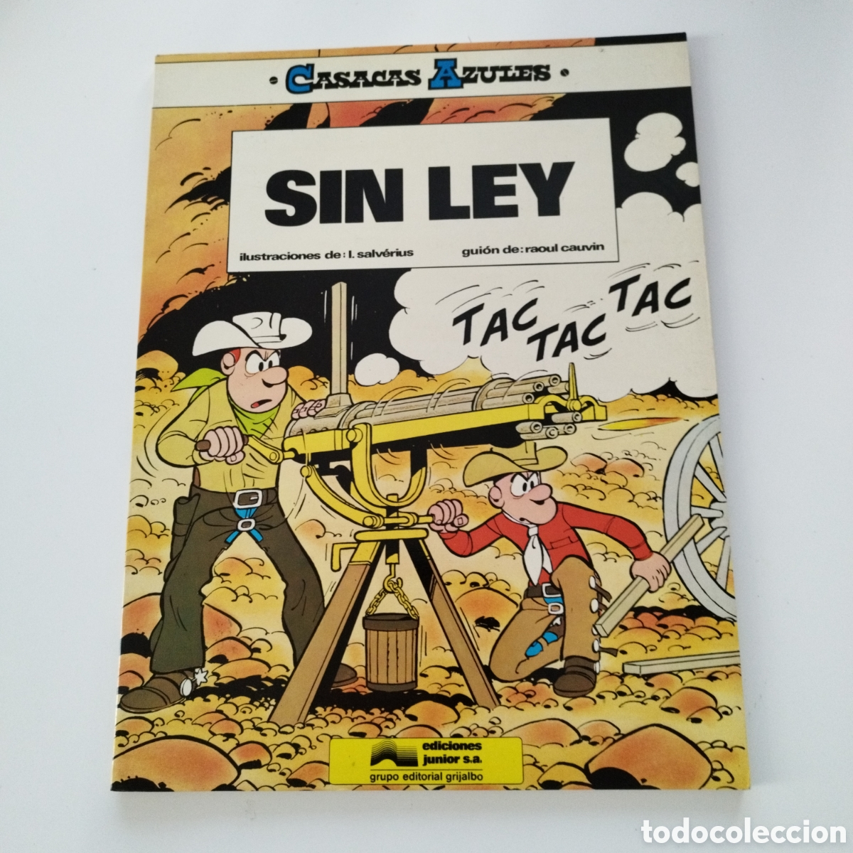 Fumetti: CASACAS AZULES / # 2 / SIN LEY / ED. GRIJALBO JUNIOR