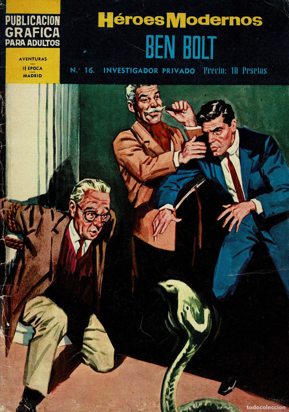 C&oacute;mics: Heroes modernos, Ben Bolt n&ordm; 16. edit. Dolar - Foto 1