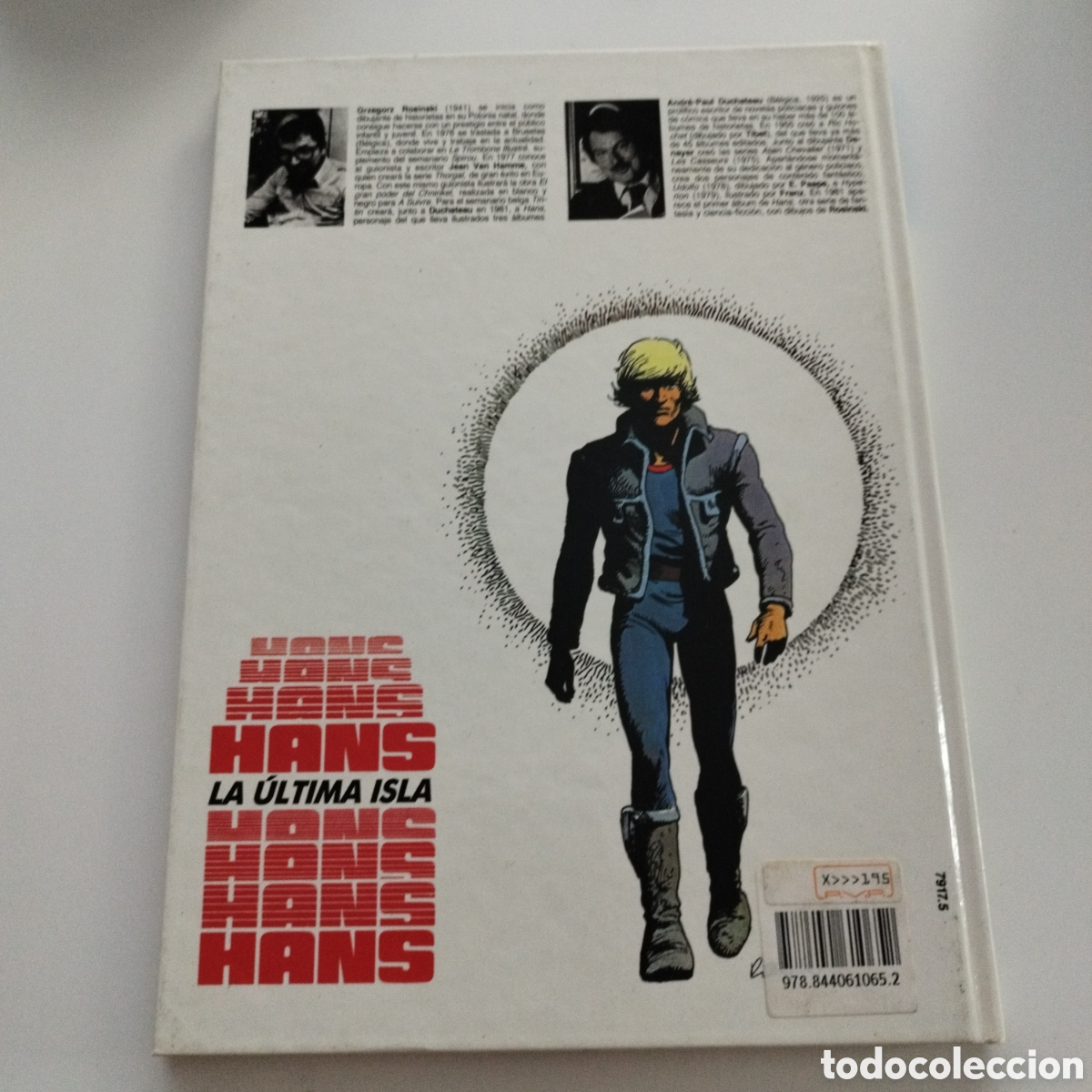 C&oacute;mics: HANS / # 1 / LA &Uacute;LTIMA ISLA / EDICIONES B / TAPA DURA - Foto 3