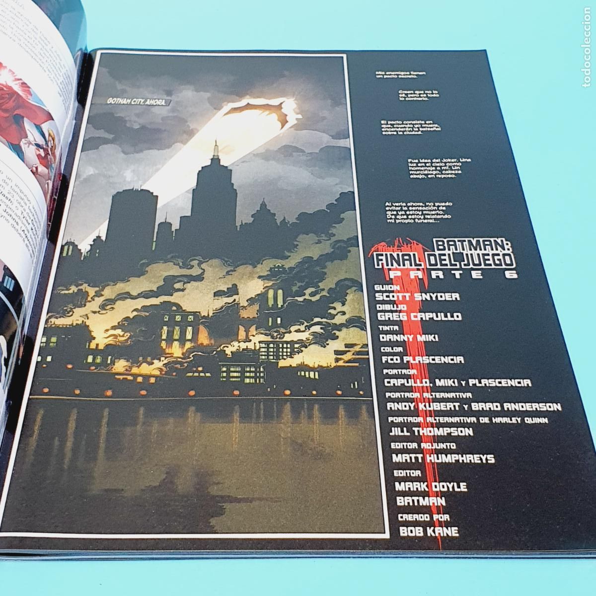 C&oacute;mics: COMIC-BATMAN-FINAL DE JUEGO.PARTE 6-N&ordm;41-DC COMICS-2015-NUEVO. - Foto 8