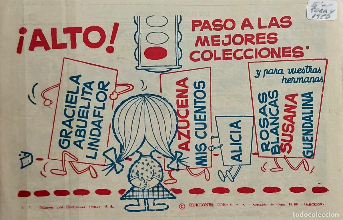 C&oacute;mics: LOTE DE 5 COMICS ( COLECCION ALICIA ) de EDICIONES TORAY 1955 - Foto 4
