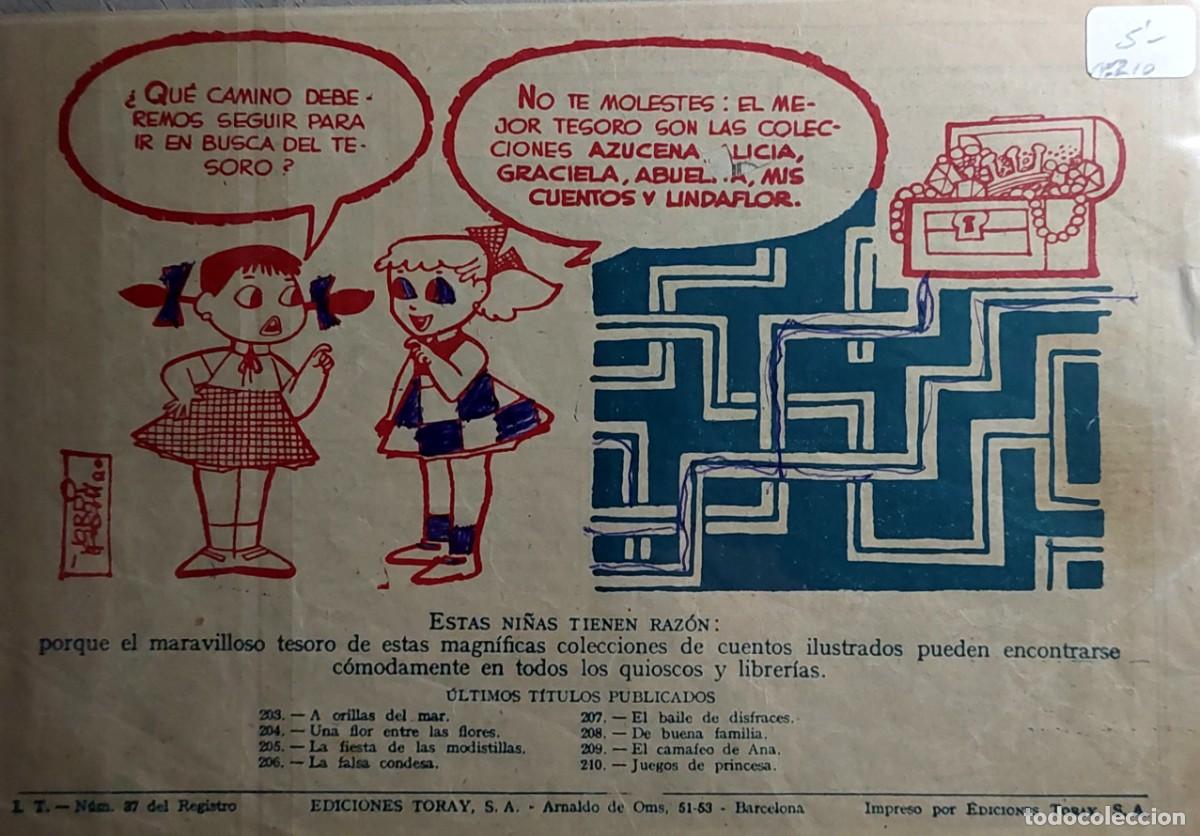 C&oacute;mics: LOTE DE 5 COMICS ( COLECCION ALICIA ) de EDICIONES TORAY 1955 - Foto 9