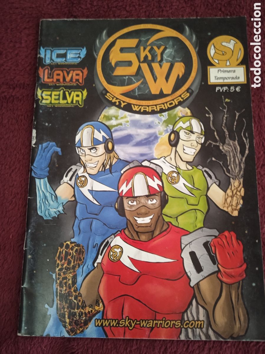 C&oacute;mics: 5 KY W - warriors: sky warriors 1 - COMIC