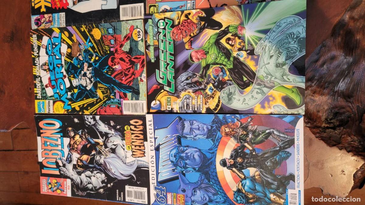 C&oacute;mics: 8 COMICS, DC GREEN LANTERN- EPIC DREADSTAR - MARVEL PATRULLA X - 3 MARVEL FORUM - 2 DC QUESTION - Foto 2