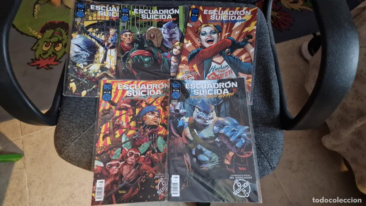 C&oacute;mics: ESCUADRON SUICIDA: DESTRUIR EL ASILO DE ARKHAM (OBRA COMPLETA 5 N&Uacute;MEROS) - ECC - Foto 1
