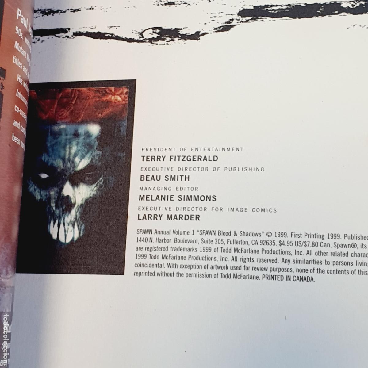 C&oacute;mics: COMIC-SPAWN-BLOOD & SHADOWS-INGL&Eacute;S-1992-EXCELENTE-COLECCIONISTAS - Foto 14