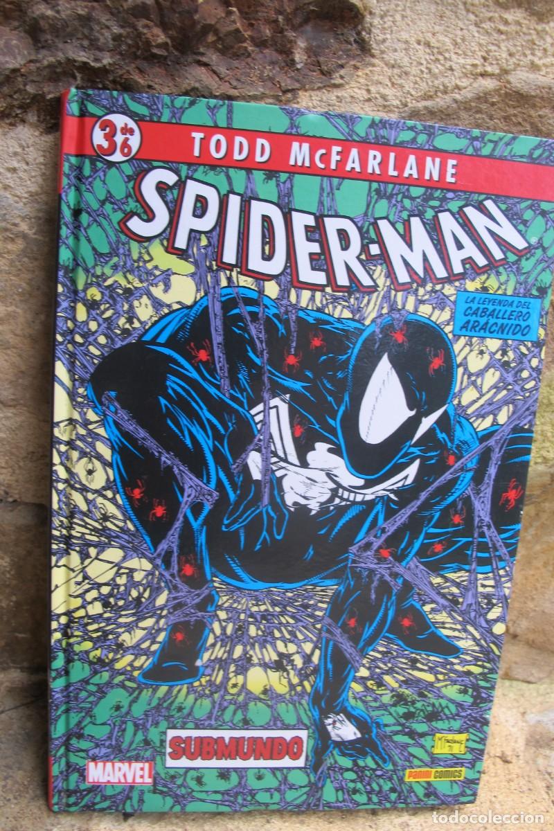 C&oacute;mics: SPIDER-MAN. SUBMUNDO . TODD MCFARLANE. MARVEL PANINI 3 DE 6 - Foto 1