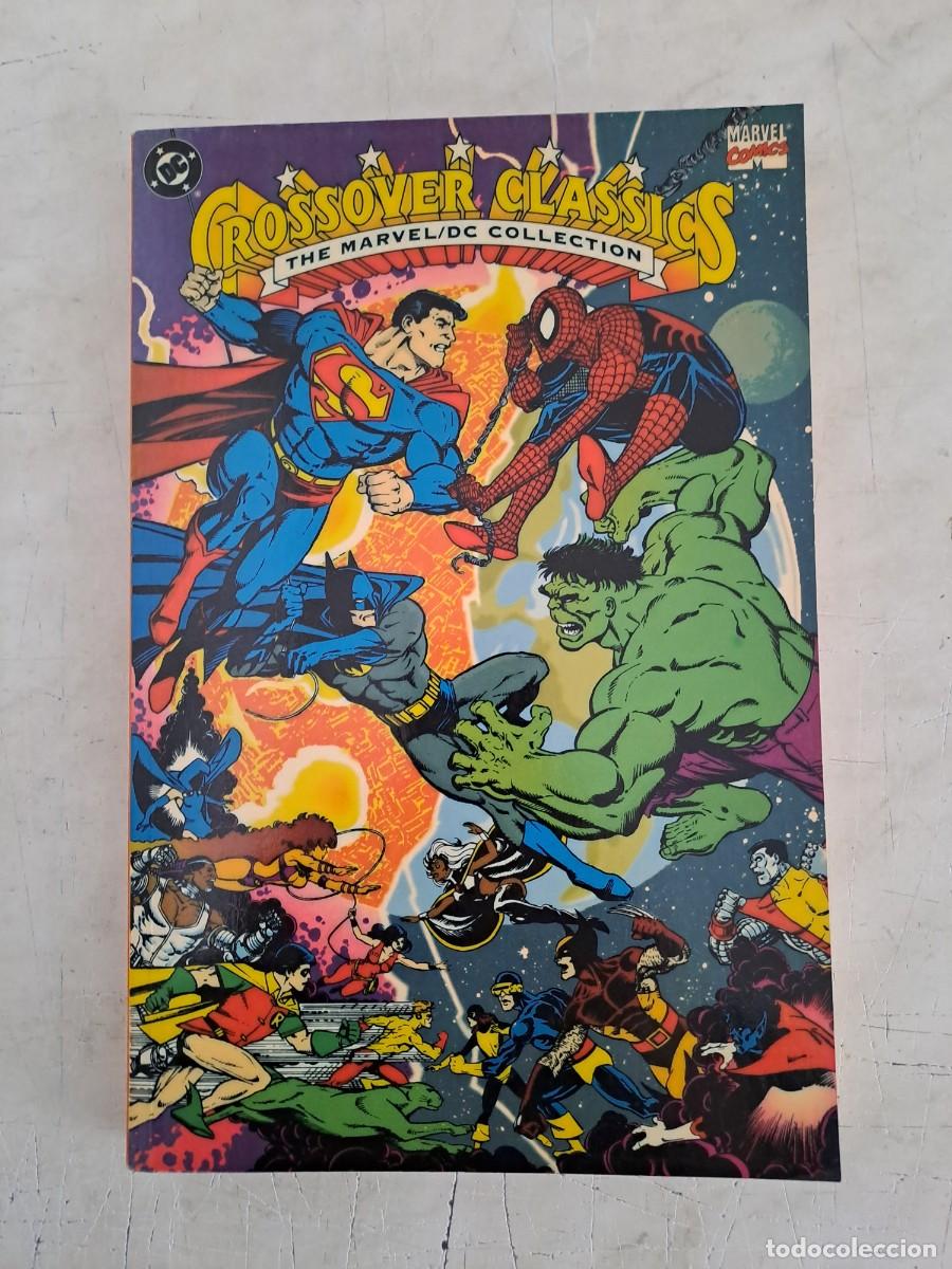 C&oacute;mics: Crossover classics, the Marvel/DC collection, en Ingles, en muy buen estado