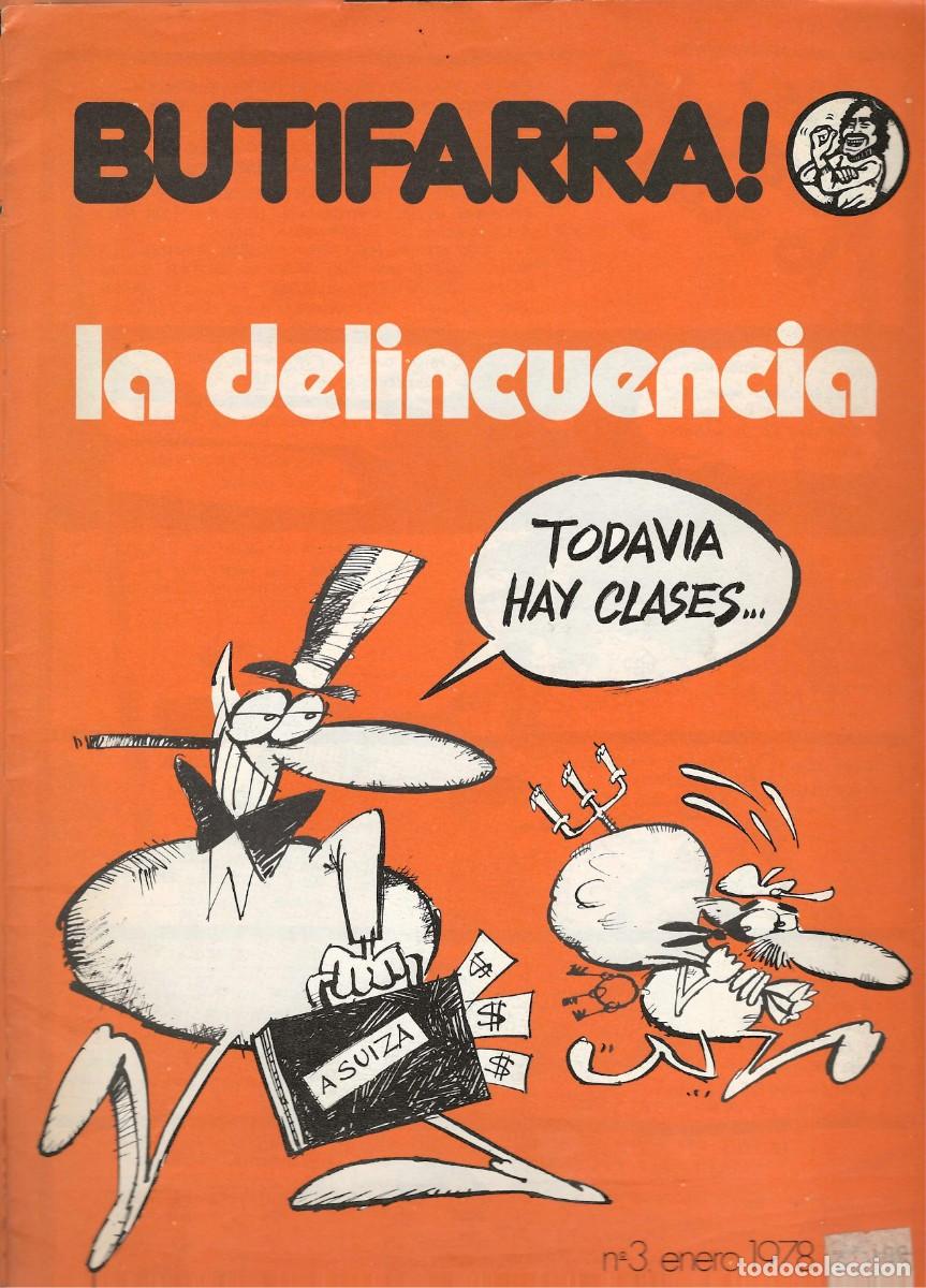 C&oacute;mics: BUTIFARRA -- N&ordm; 3 LA DELINCUENCIA - Foto 1