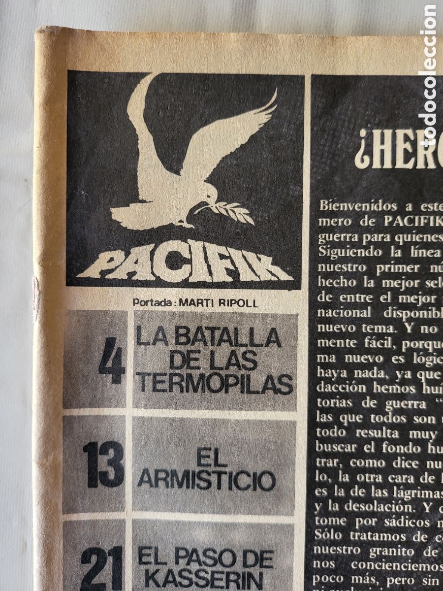 C&oacute;mics: Pacifik, ed. Hitpress, 1984, revista sin cubiertas. - Foto 2