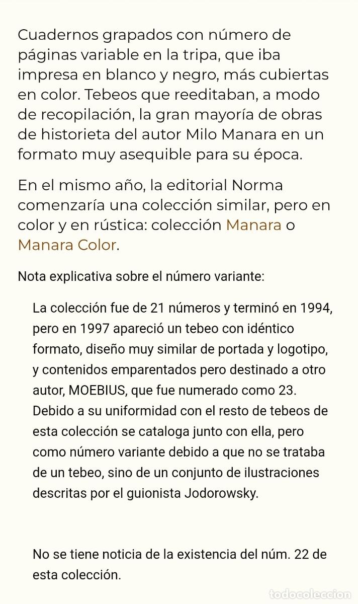 C&oacute;mics: LOTE COMICS OBRAS COMPLETAS MILO MANARA - Foto 11