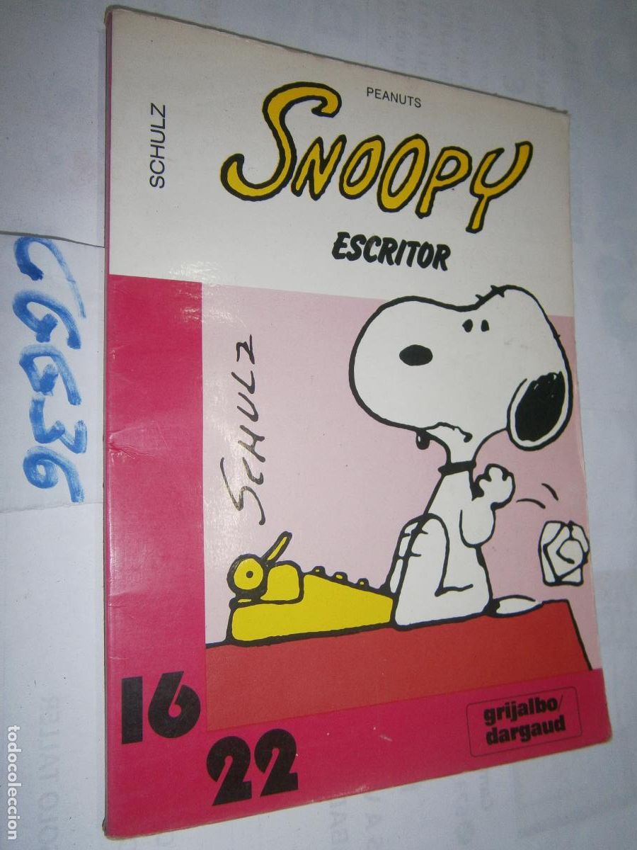 C&oacute;mics: ANTIGUO COMIC - SNOOPY - ESCRITOR - Foto 1