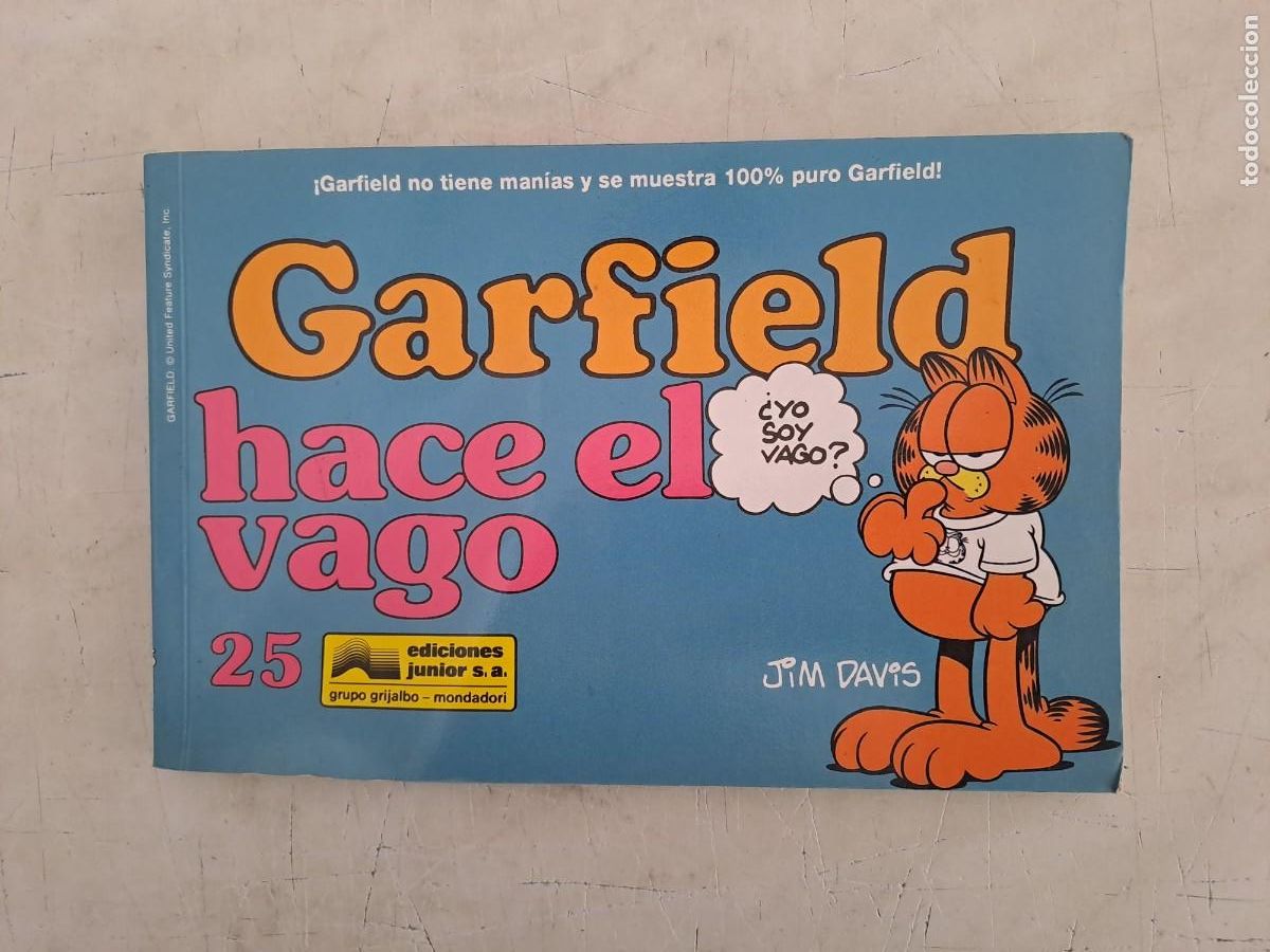 C&oacute;mics: Garfield 25 hace el vago, Junior en buen estado - Foto 1