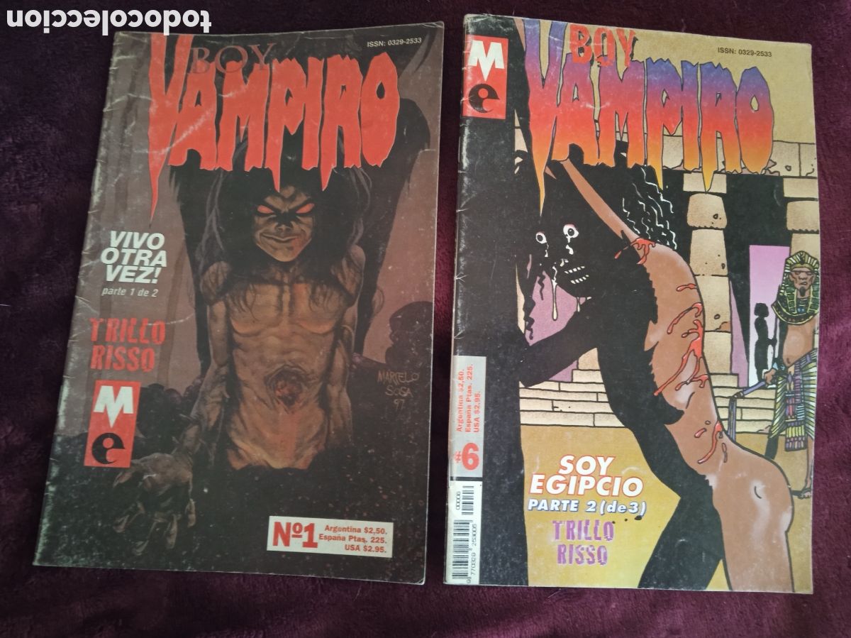 C&oacute;mics: BOY VAMPIRO N&ordm; 1 Y 6 - CARLOS TRILLO Y EDUARDO RISSO. - Foto 1