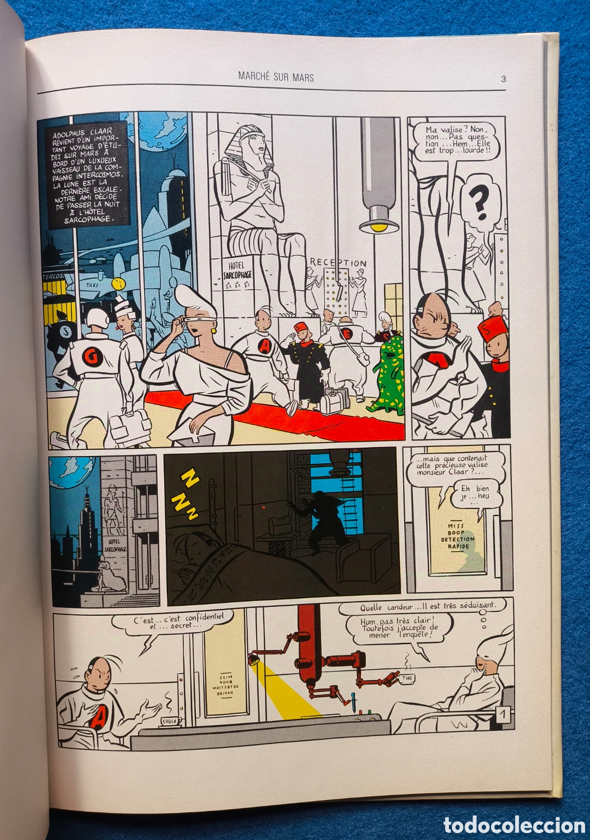 C&oacute;mics: ADOLPHUS CLAAR COMIC Y. CHALAND / BEAUMENAY et J. KAZAK 1983 - Foto 5