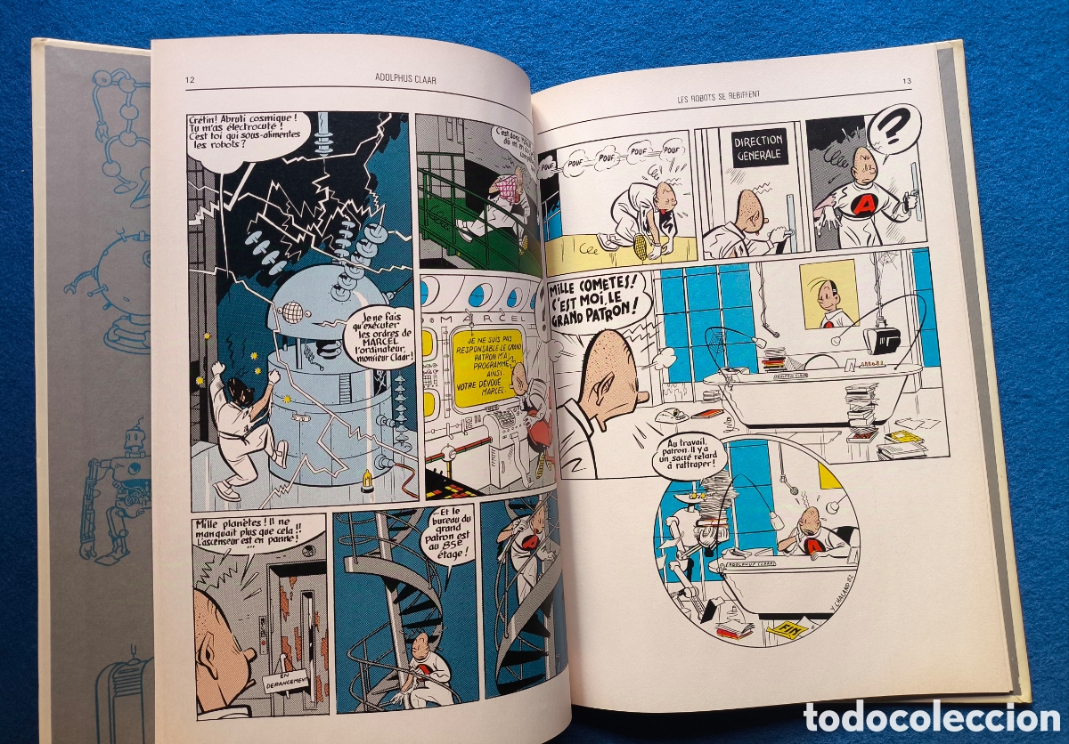 C&oacute;mics: ADOLPHUS CLAAR COMIC Y. CHALAND / BEAUMENAY et J. KAZAK 1983 - Foto 6