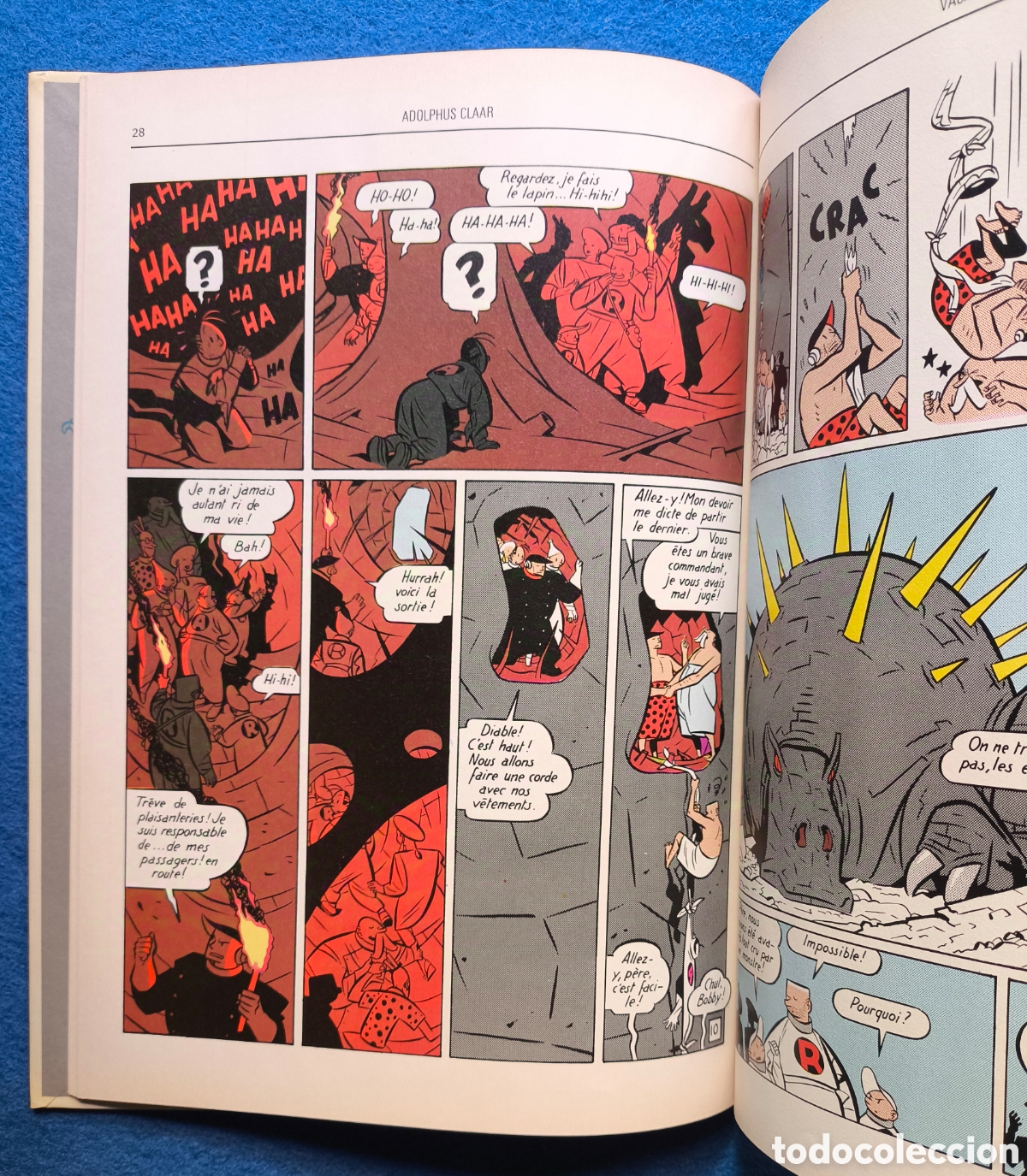C&oacute;mics: ADOLPHUS CLAAR COMIC Y. CHALAND / BEAUMENAY et J. KAZAK 1983 - Foto 7