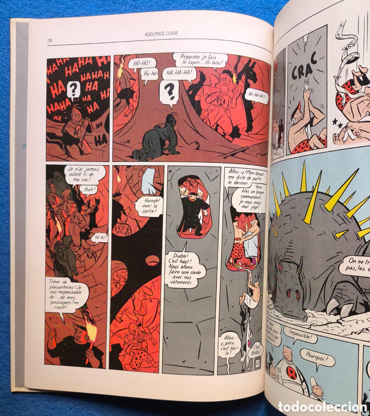 C&oacute;mics: ADOLPHUS CLAAR COMIC Y. CHALAND / BEAUMENAY et J. KAZAK 1983 - Foto 8