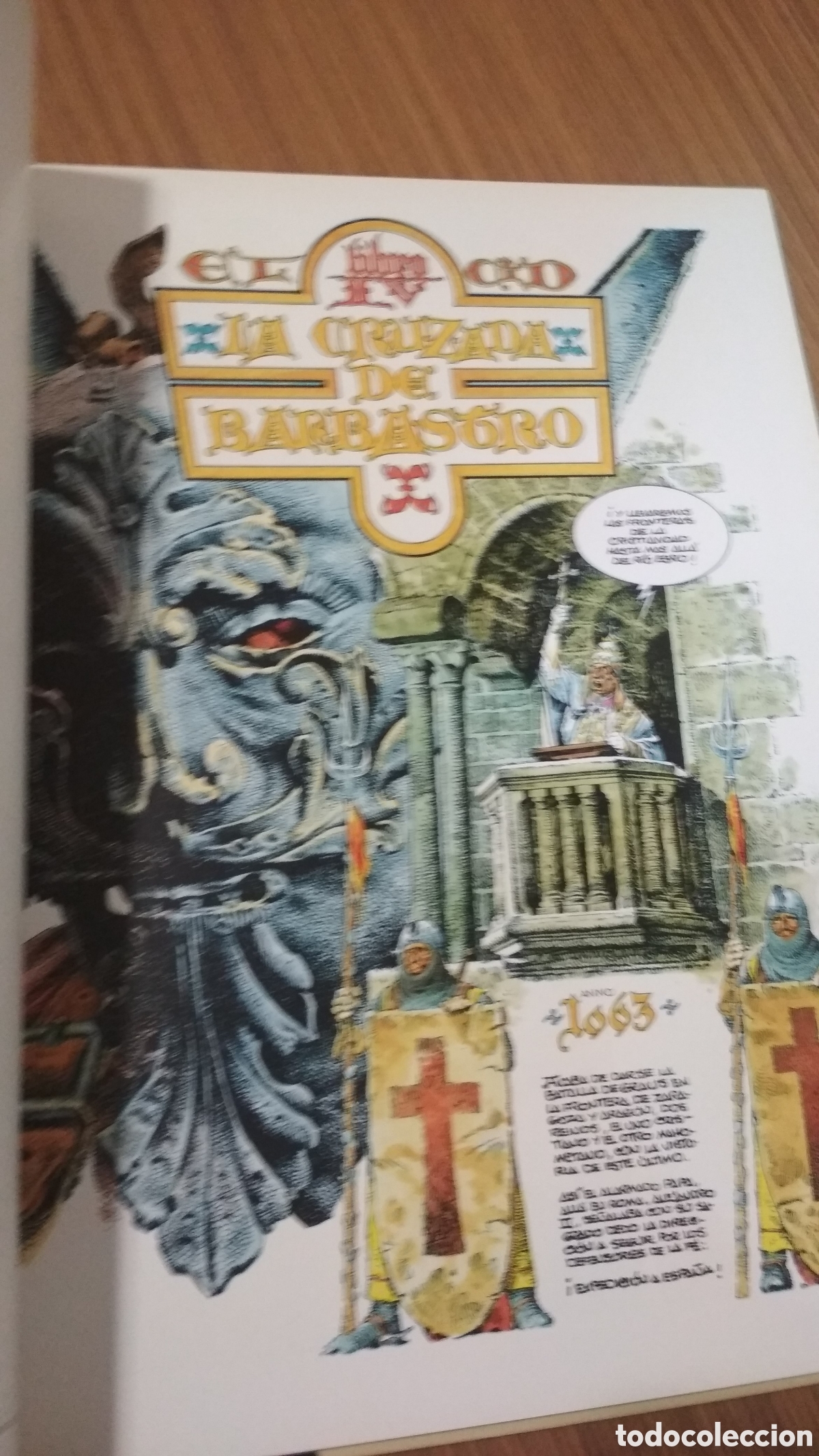 C&oacute;mics: EL CID. La Cruzada de Barbastro. Libro 4 (tomo 9) - Foto 6