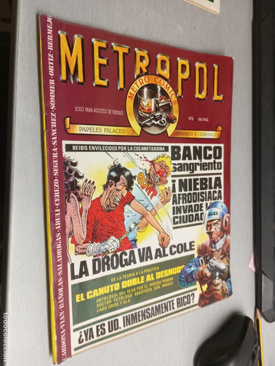 C&oacute;mics: METROPOL N&ordm; 2 / METRO COMICS - EDICIONES METROPOL - Foto 1