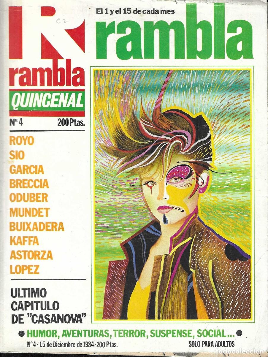 C&oacute;mics: REVISTA RAMBLA QUINCENAL - n&ordm; 4 - GARCIA & BEA EDITORES - 1984