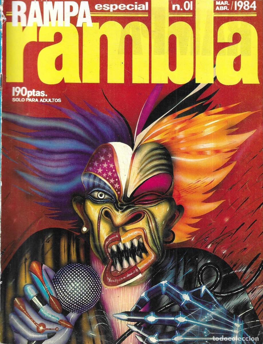 C&oacute;mics: REVISTA RAMPA RAMBLA - n&ordm; 1 - GARCIA & BEA EDITORES - 1984