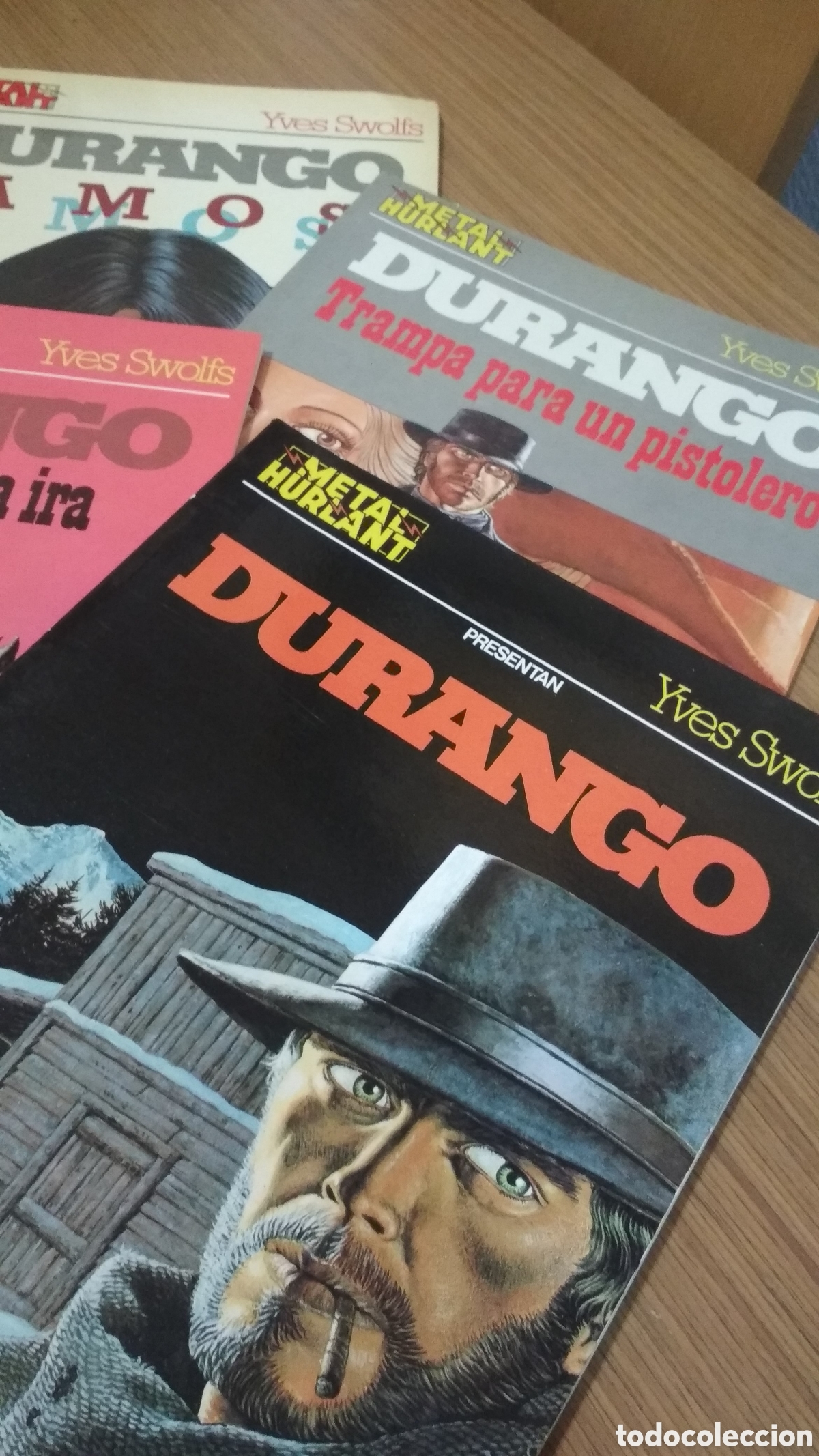 C&oacute;mics: DURANGO | METAL HURLANT. COLECCI&Oacute;N METAL Completa 4 Tomos. - Foto 2