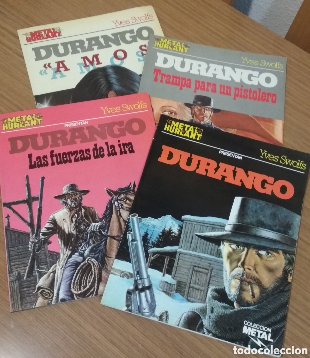 C&oacute;mics: DURANGO | METAL HURLANT. COLECCI&Oacute;N METAL Completa 4 Tomos. - Foto 1
