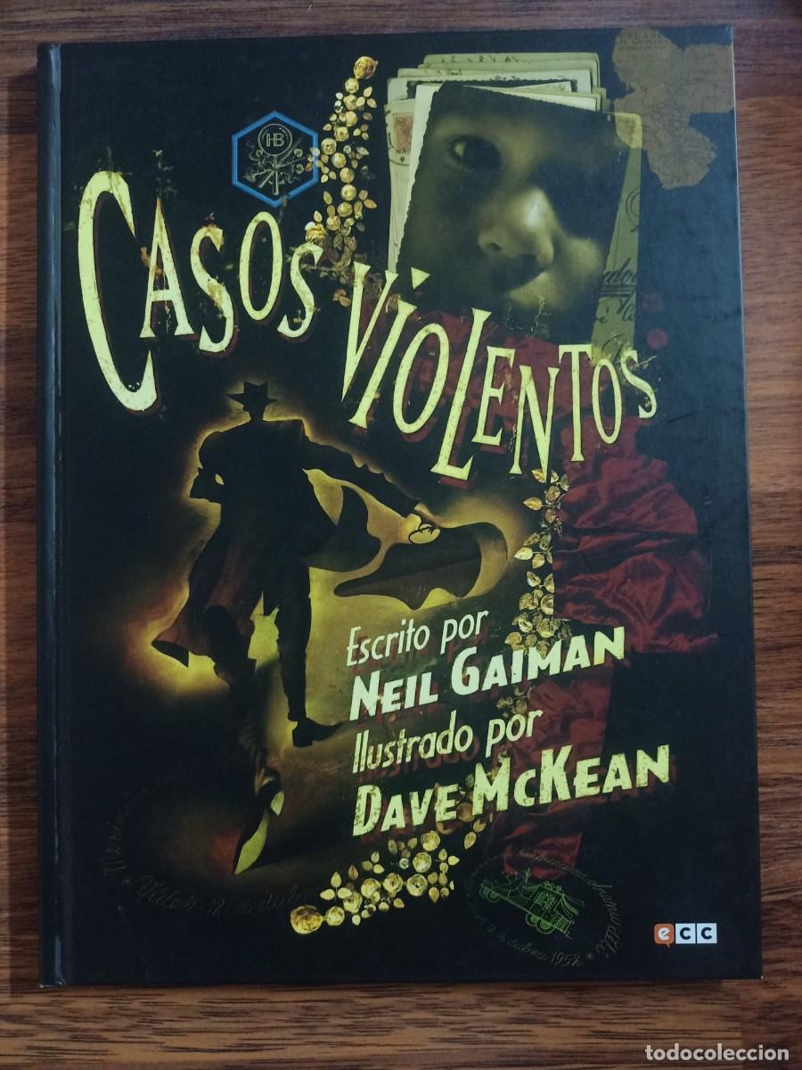 C&oacute;mics: CASOS VIOLENTOS. NEIL GAIMAN, DAVE McKEAN. ECC c&oacute;mics - Foto 1